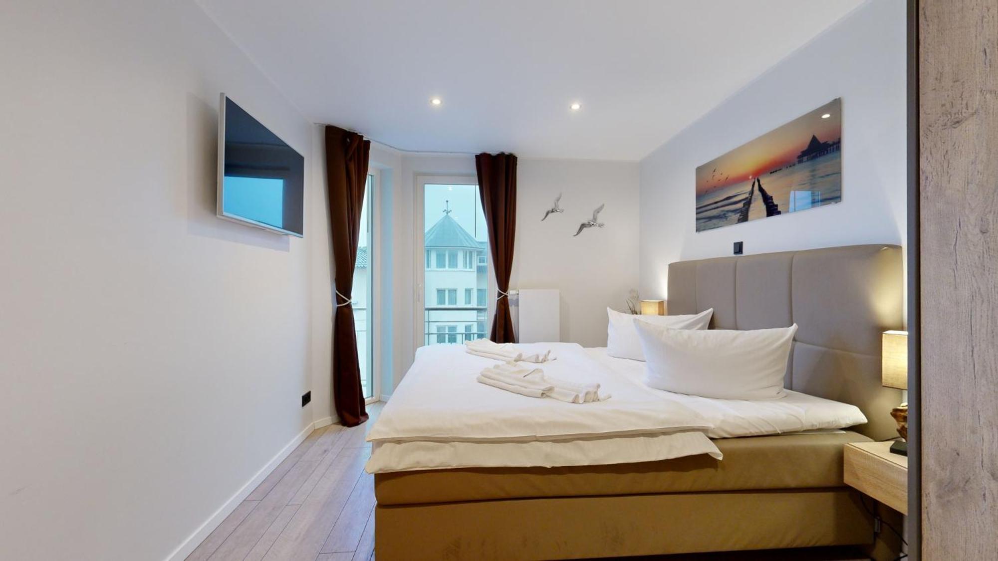 Strandnahe Mit Balkon, Residenz Bel Vital 23, *